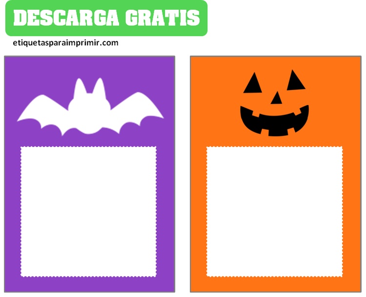 etiquetas para halloween